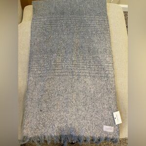 Calvin Klein Gray/Pink Scarf/Wrap